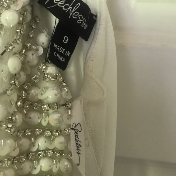 White Formal Dress/wedding Dress - Picture 4 of 8